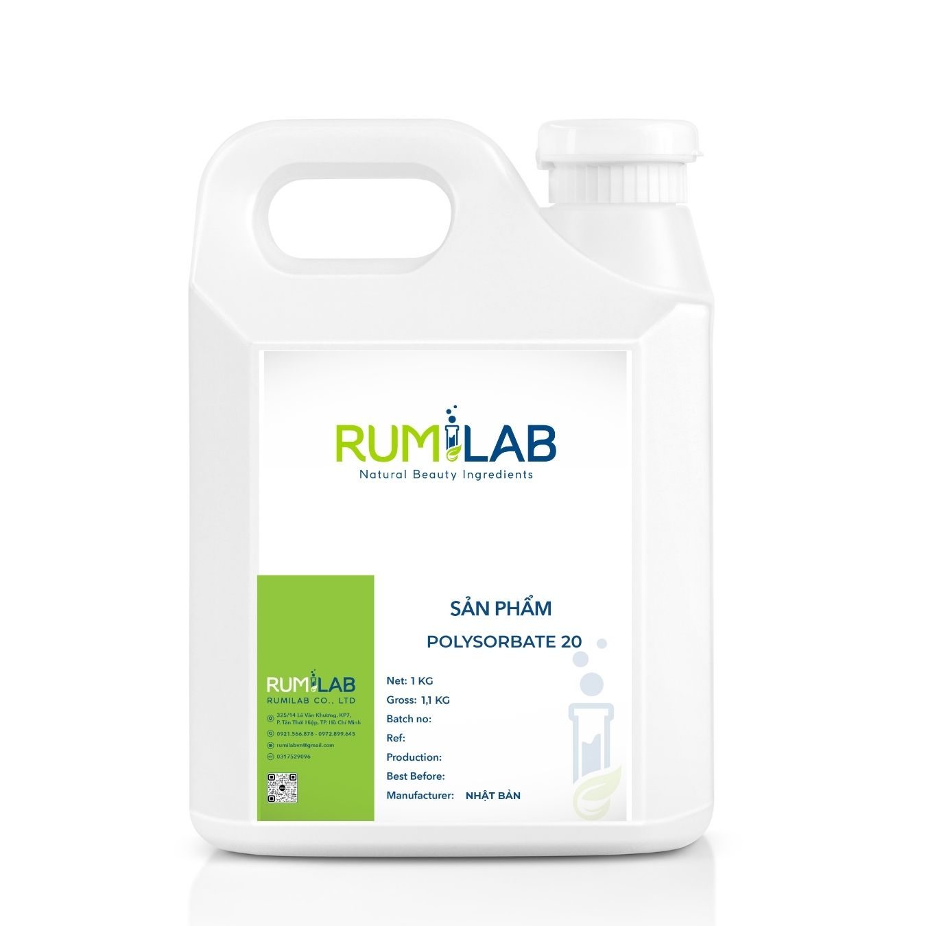 Chất nhũ hóa Polysorbate 20