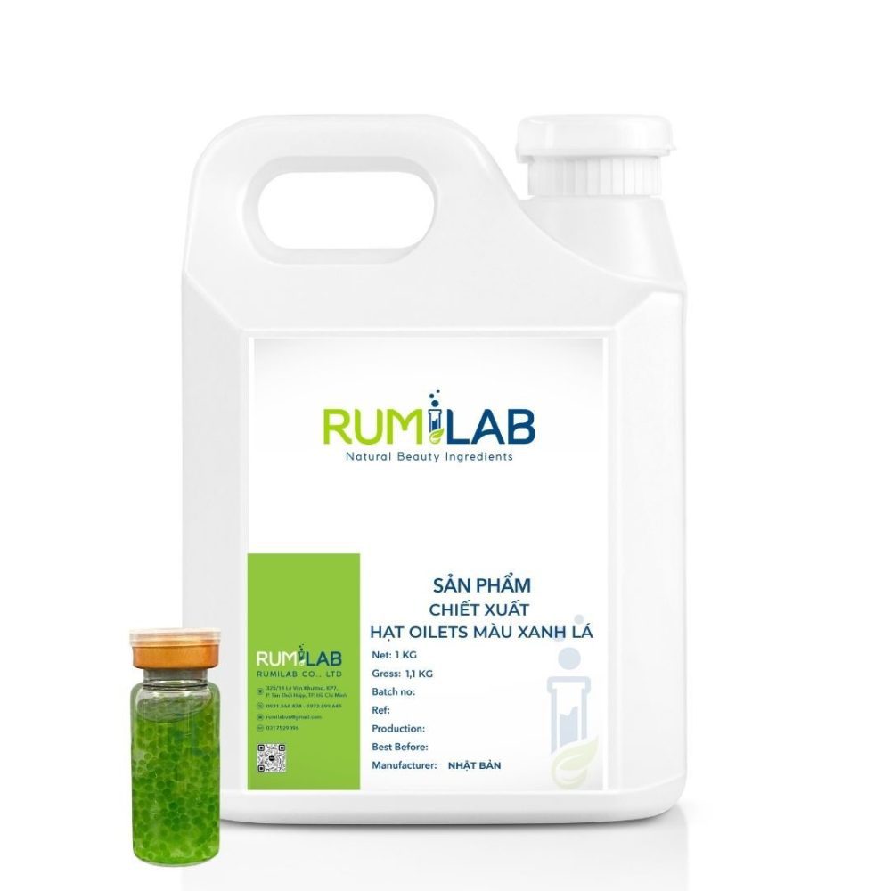 Hạt Oilets Màu Xanh Lá