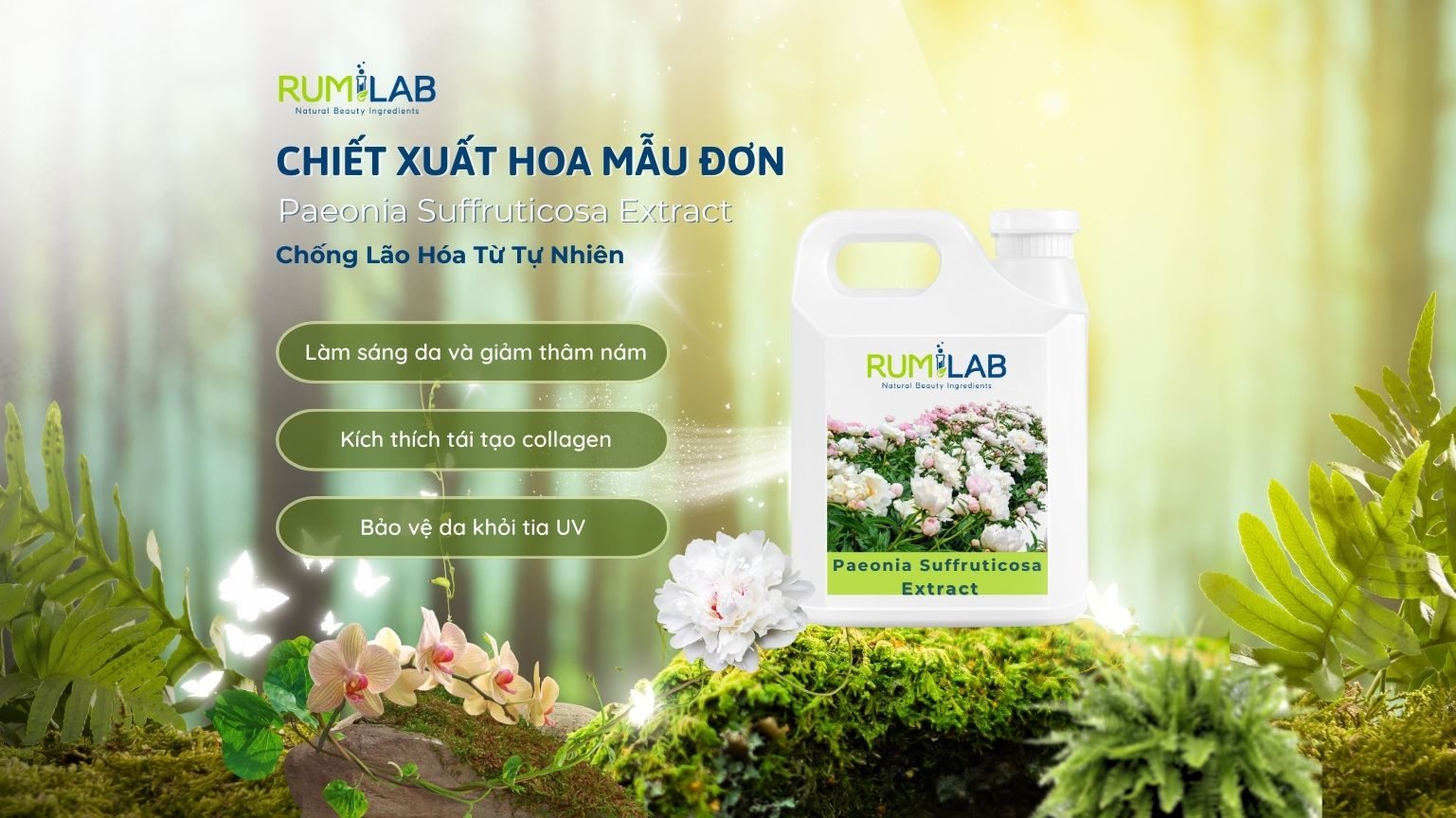 Xanh Lá Vàng Sang Trọng Thiên Nhiên Mỹ Phẩm đăng Instagram