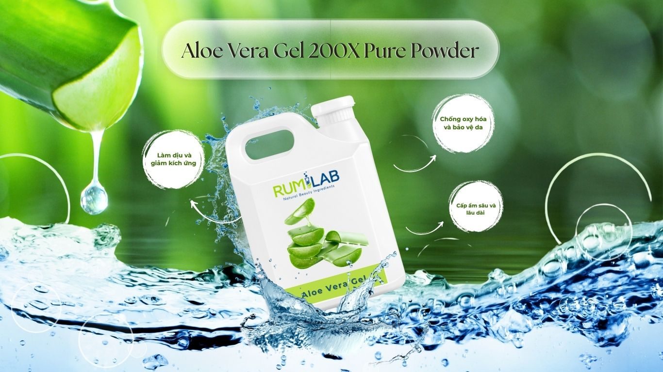 Aloe Vera Gel 200X Pure Powder